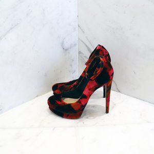 Nicholas Kirkwood X Erdem Velvet Pumps